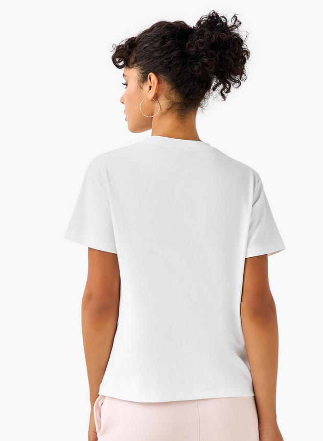 تواكستريمز تيشيرت قطن بتفاصيل مزخرفة - Image 3